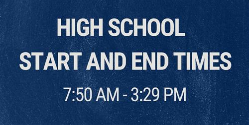 Bell Schedule